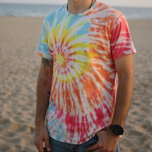 man-wearing-tie-dye-t-shirt