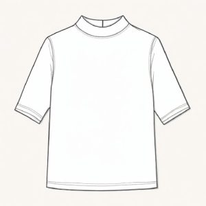 mock-neck-tshirt-illustration