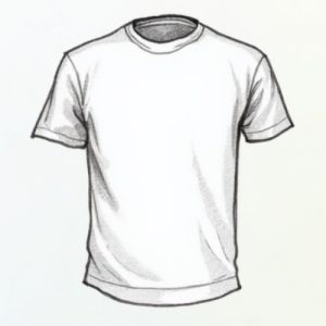 short-sleeve-t-shirt-drawing