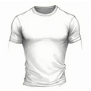 tight-fitted-t-shirt-drawing